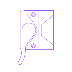 Buildings Window Locks Casement Curved Stencil Svg Design File, Free Vectors File